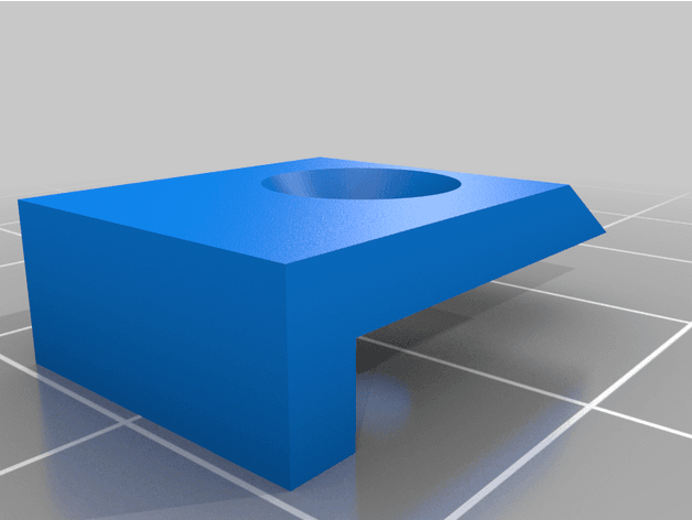 Adjustable Doorlatch 3d model