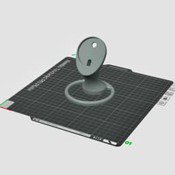 Apple iPhone Magsafe Charging Standby Dockingstation 3d model