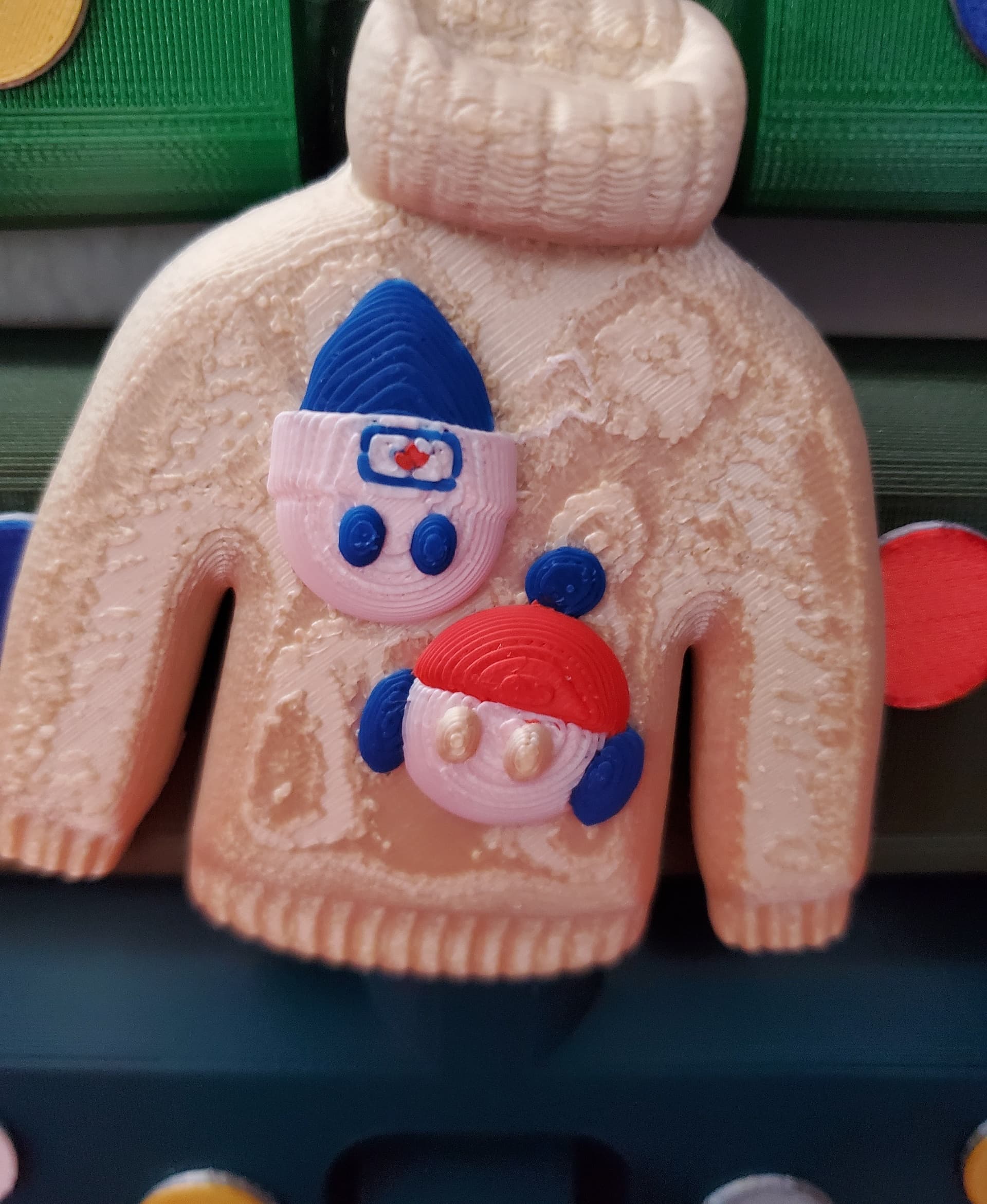 the other failed during the printing.