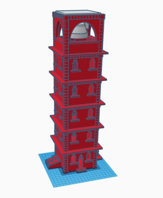 Bell Tower 3d model