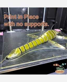 Flexi Plesiosaurus (print-in-placeiosaurus) 3d model