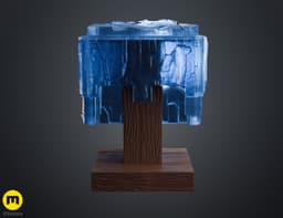 Minecraft Movie Helmet Lamp 3d model