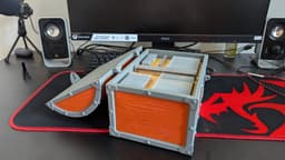 Port Royale Big Box treasure chest case 3d model