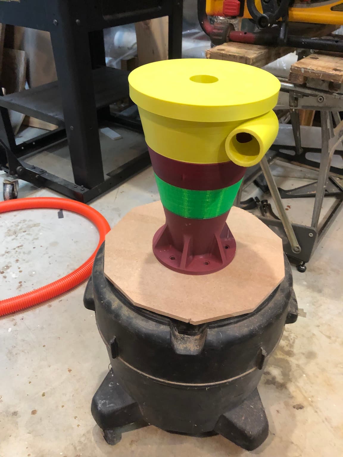Cyclone Vacuum Dust Separator. 3d model
