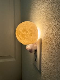 Moon Night Light 3d model