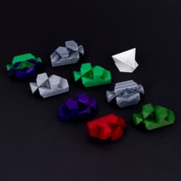 Tsugite Cube 2x2 Puzzle (3 sizes) 3d model
