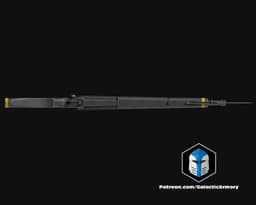 HD2 - Constitution Rifle - 3D Print Files 3d model