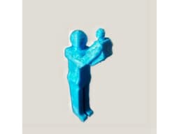Mother's Day Statue 3d model