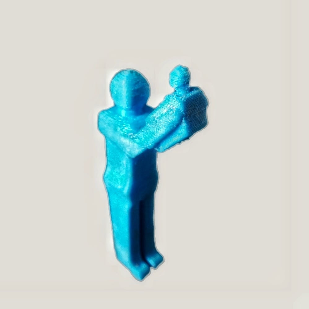 Mother's Day Statue 3d model