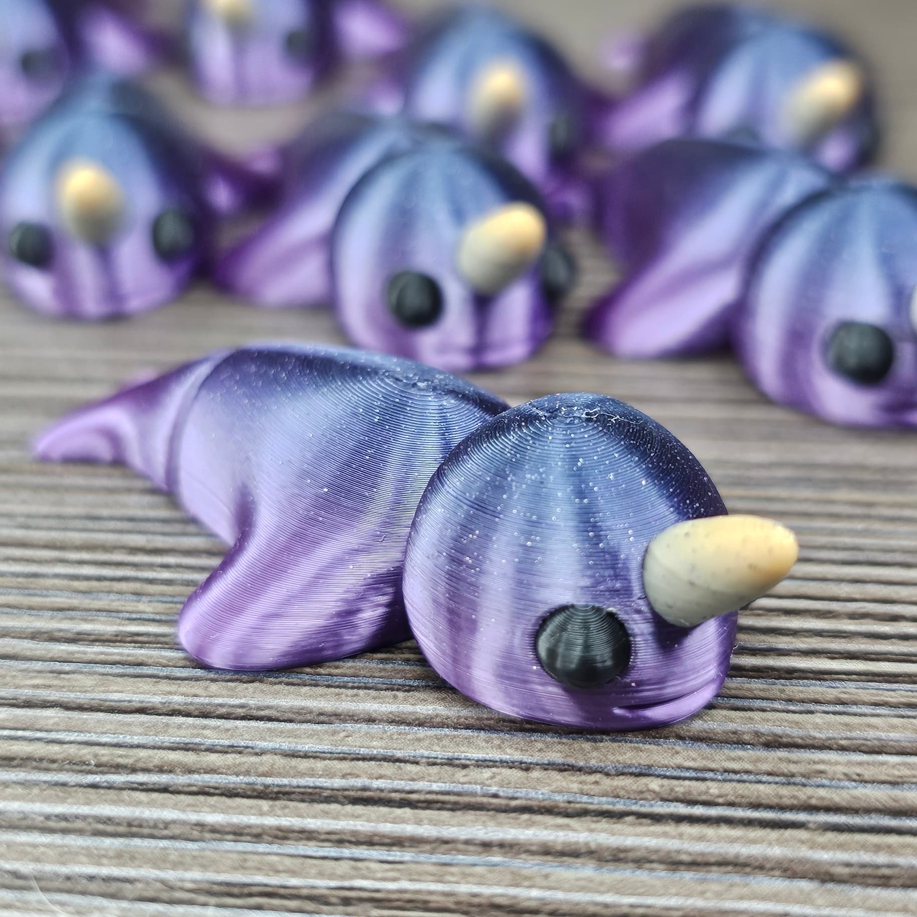 KeychainMiniMonster6BabyNarwhal_PrintStart3D.stl 3d model