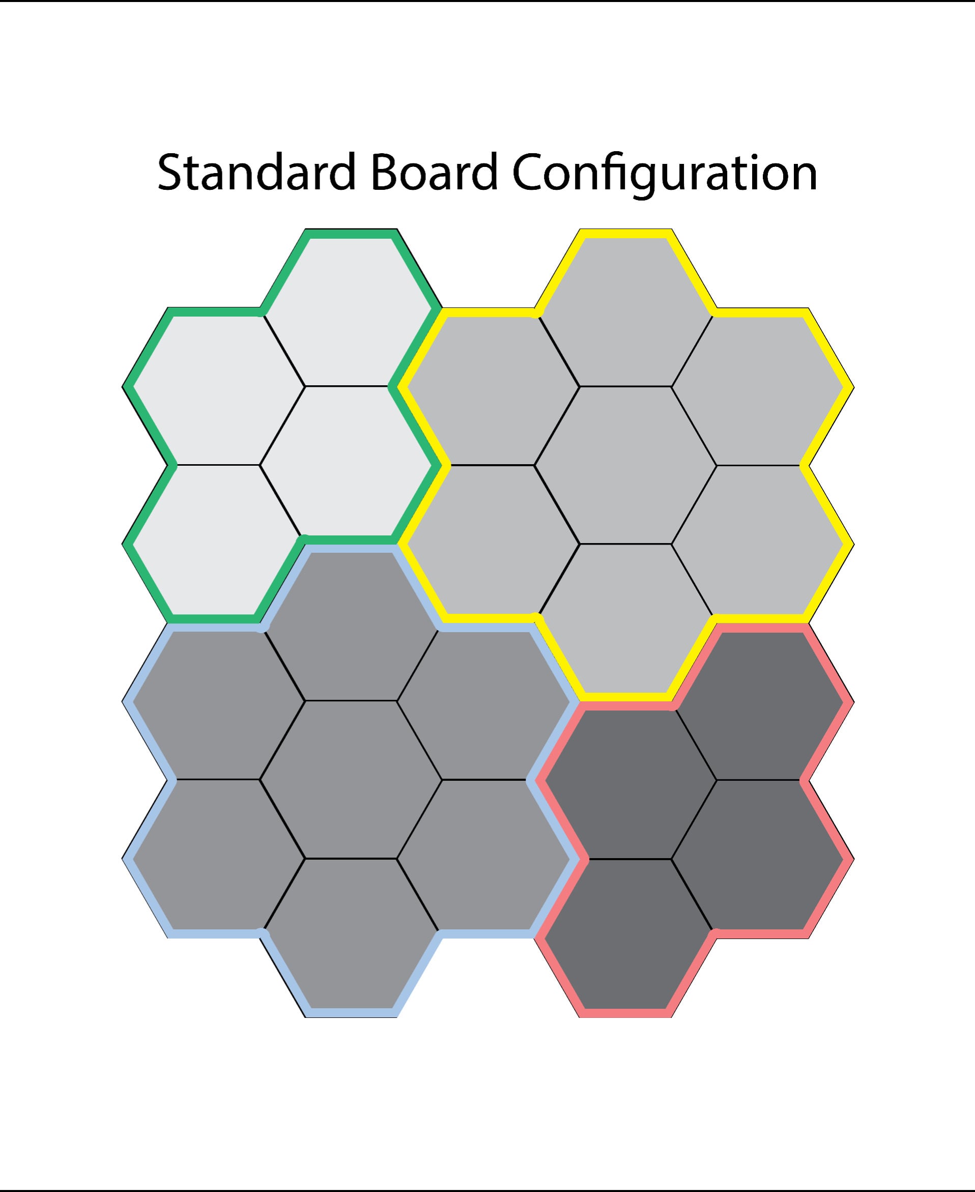 Hextraction Board - Drafted Walls 3d model