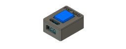 Single Channel Relay Box 3d model