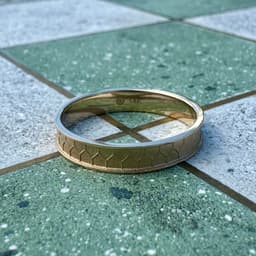 Honeycomb Ring 3d model