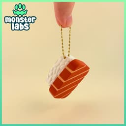 Nigiri Sushi Fidget Clicker Keychain Bundle 3d model