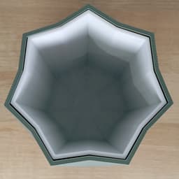 Vase " poly" 3d model