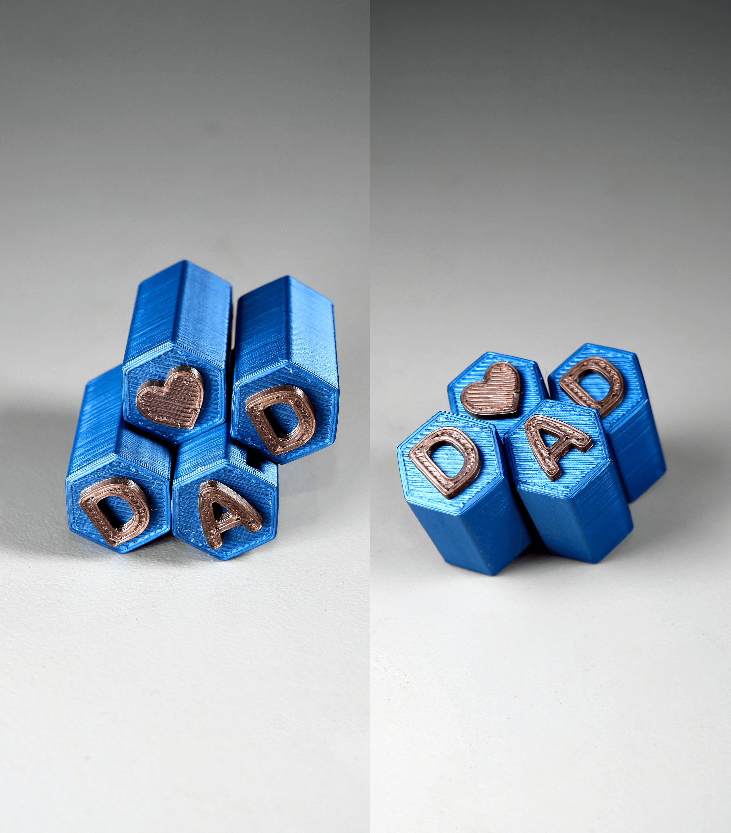 Dad fidget gift 3d model