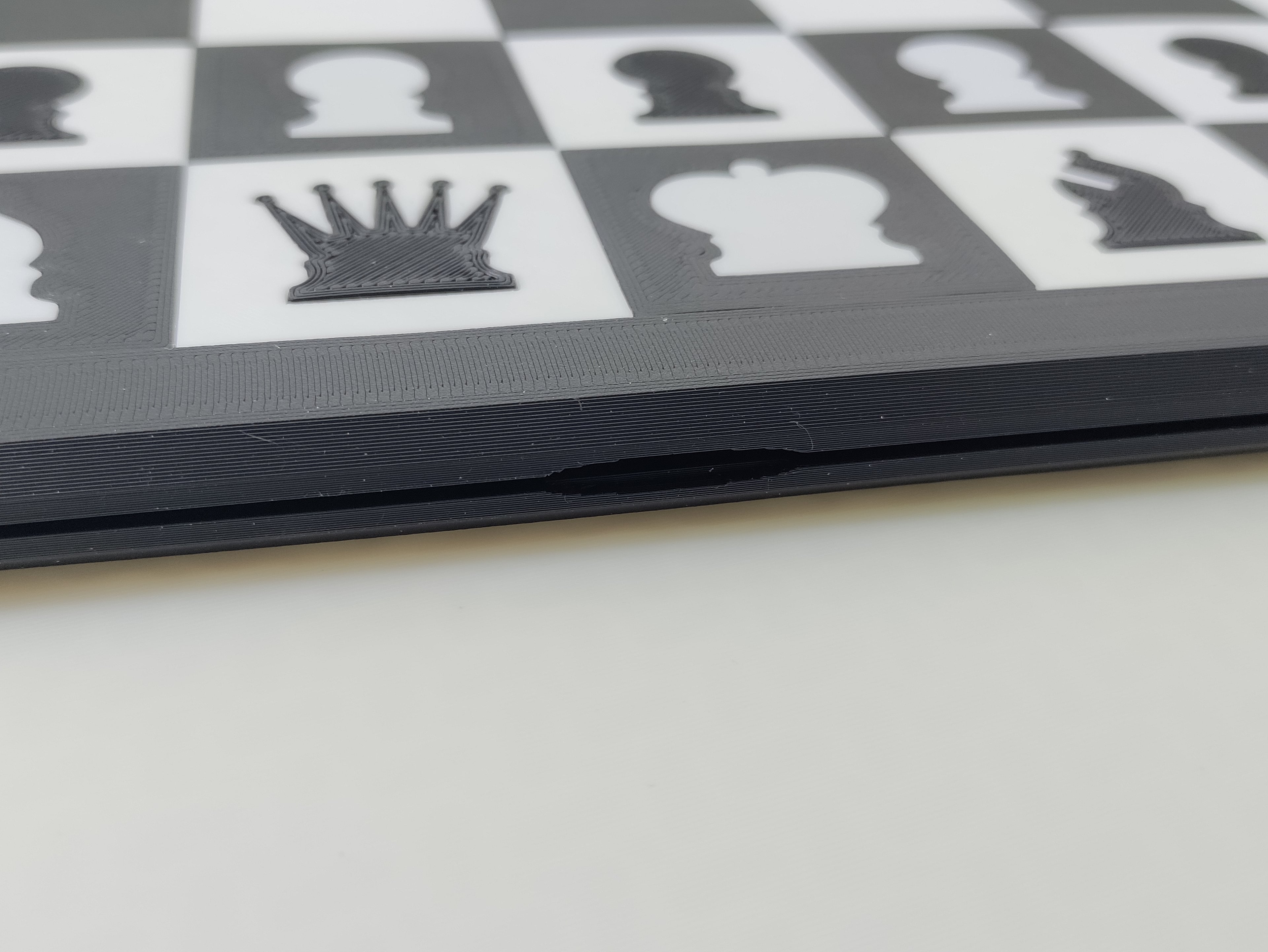 Modular chessboard - Deluxe 3d model