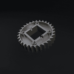 Quilt loom gear replacement 3d model