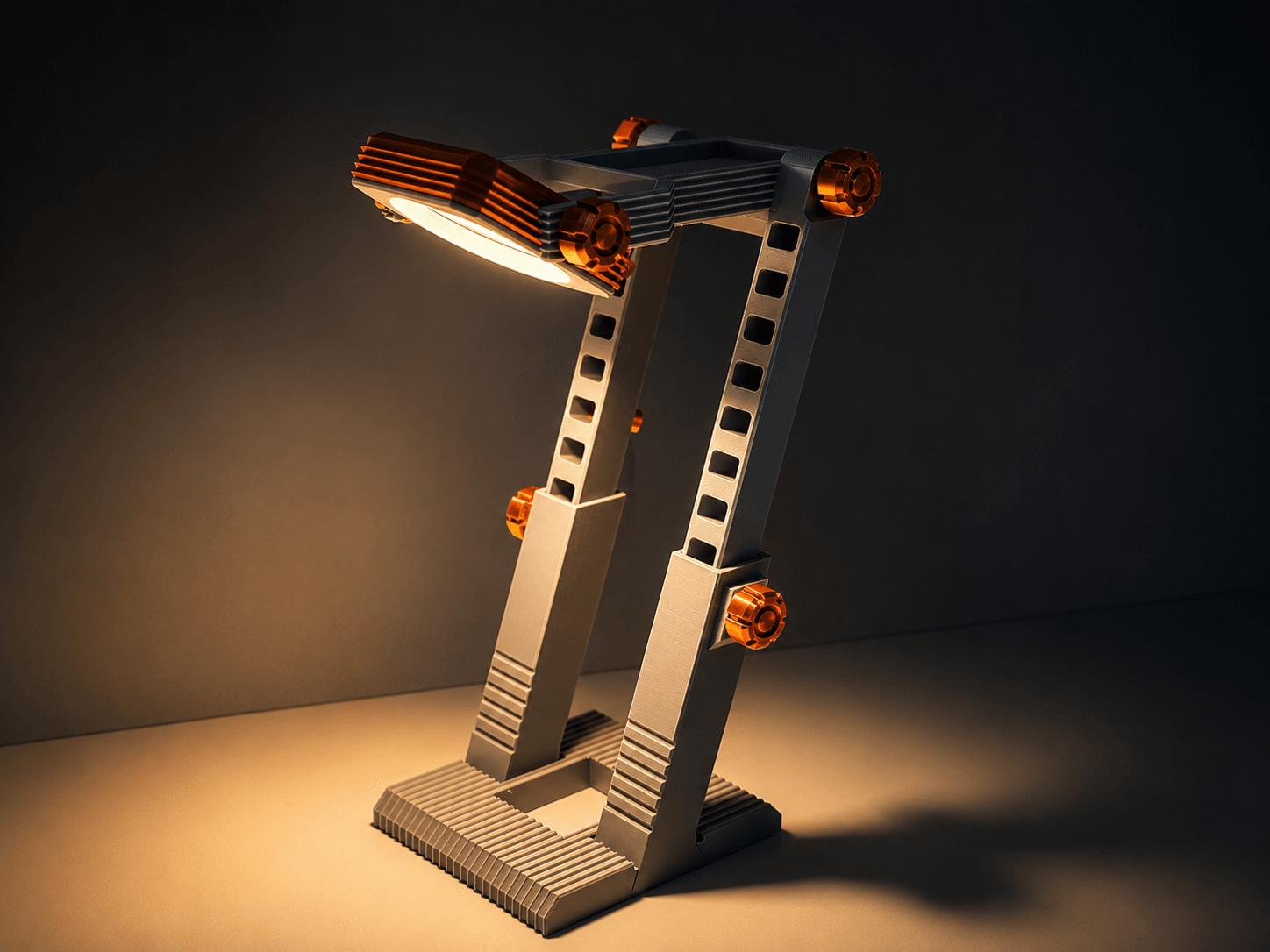 Vector LED desk lamp 3d model