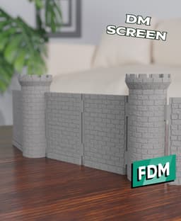 RPG - DM Screen 3d model