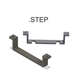 O2 + SDAC DAC/AMP BRACKET MOUNT 3d model