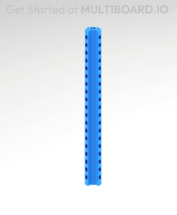 10 MU - L Multiboard Beam 3d model