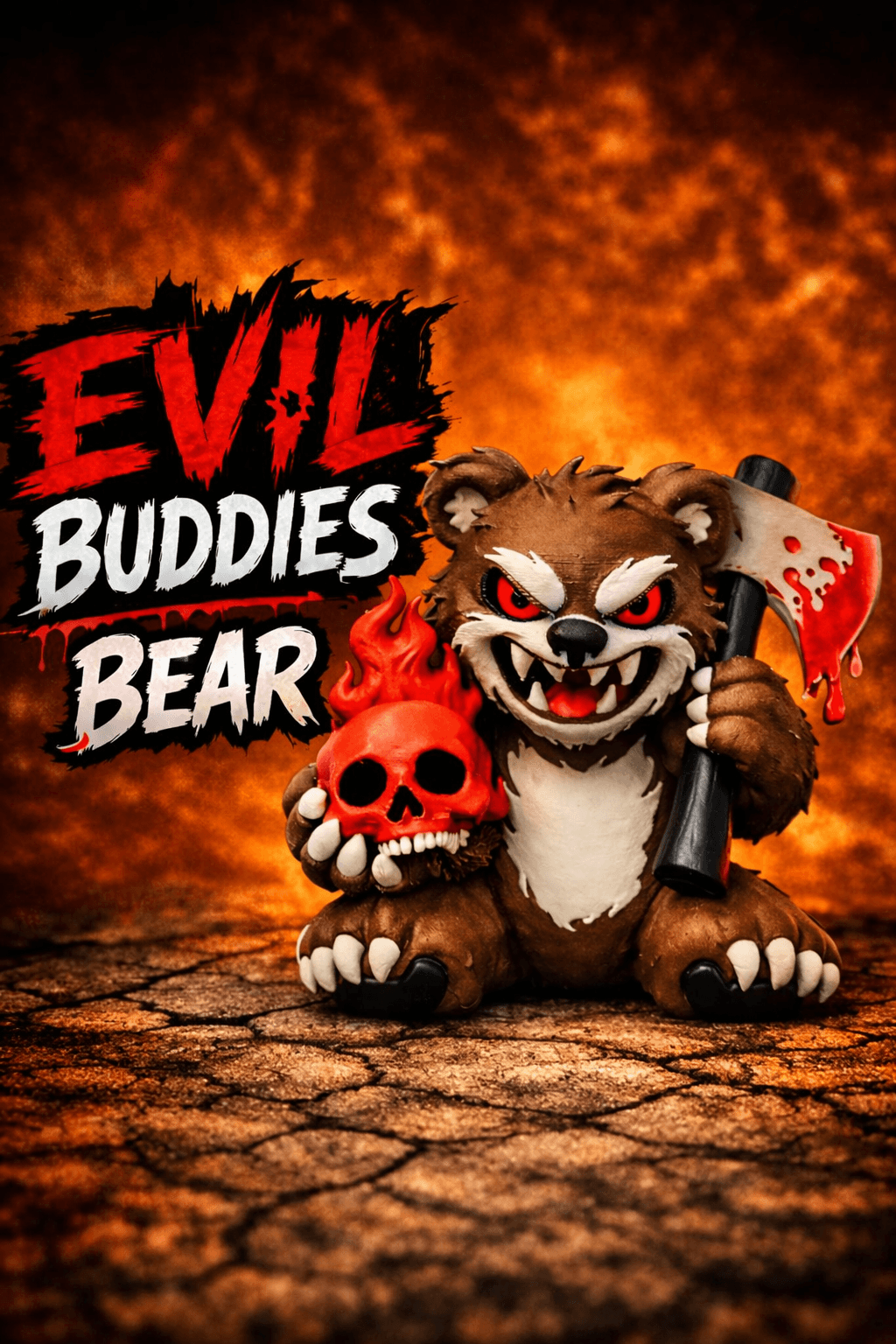 Bear - Evil Buddies 3d model