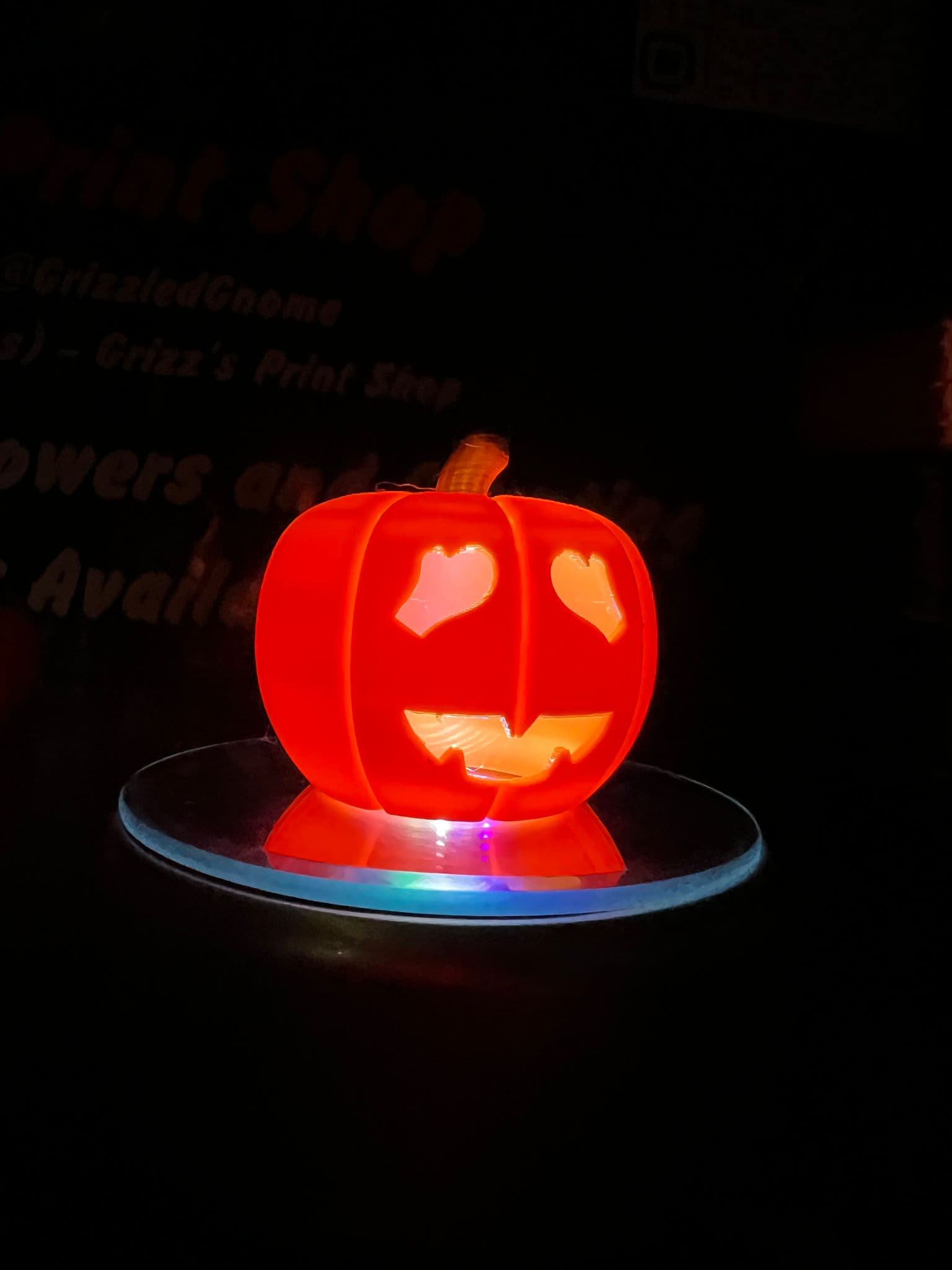 See no evil - Mittens Version - Tea light Jack o lanterns 3d model