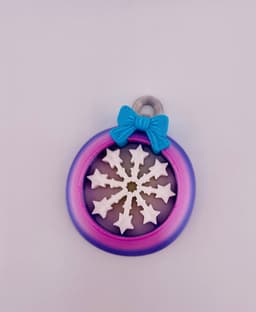Snowflake Ornament Set 3d model