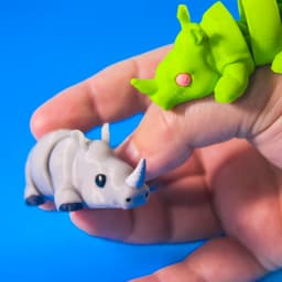 Baby Rhino 3d model
