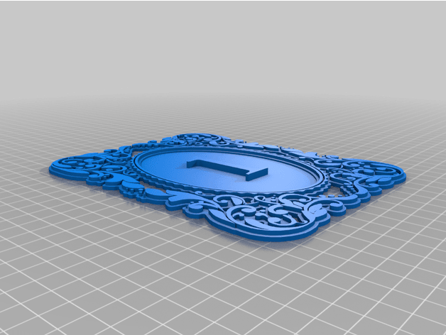 Wedding Table Numbers 2.0 3d model