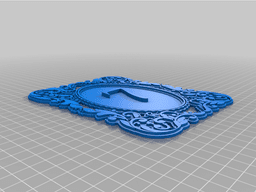 Wedding Table Numbers 2.0 3d model