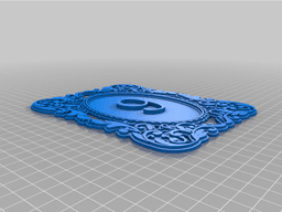 Wedding Table Numbers 2.0 3d model