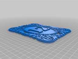 Wedding Table Numbers 2.0 3d model
