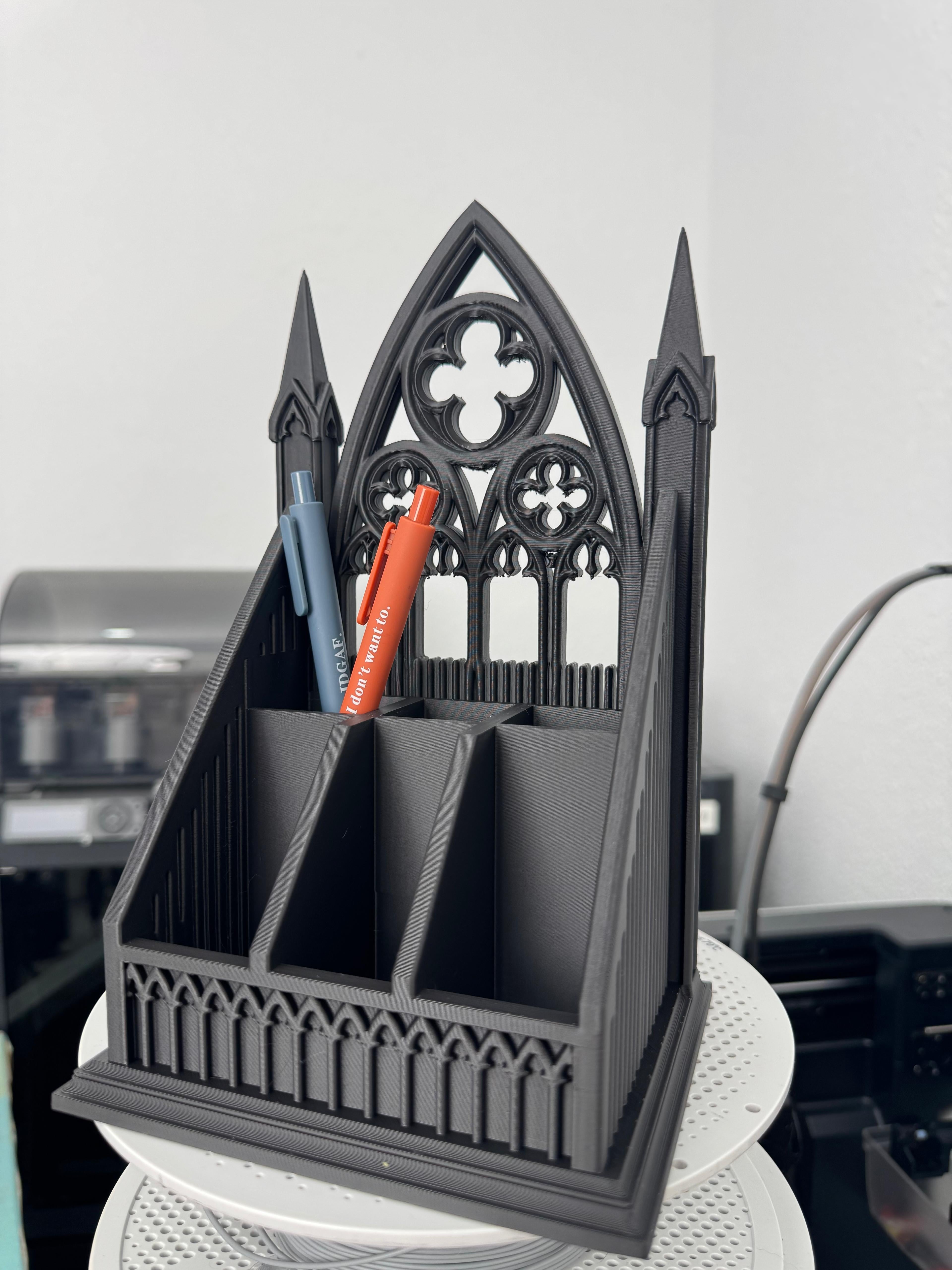 Cathedral VO ORGANIZER Victorian Gothic Decor 3d model