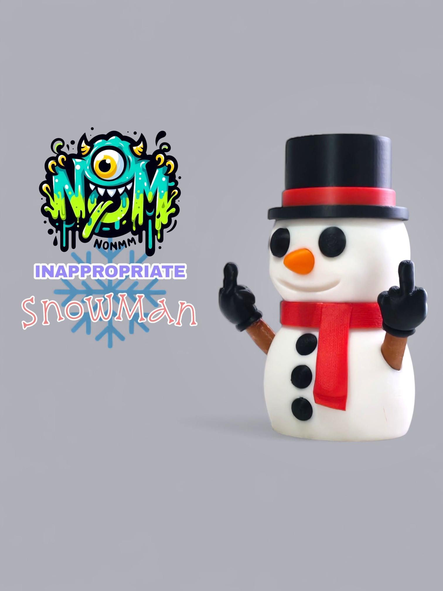 Inappropriate SnowMan- NOMz 3d model