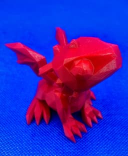 Low Poly Cute Dragon 3d model