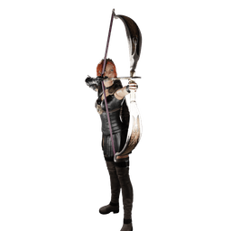 Female Fantasy Ranger v2.0 3d model