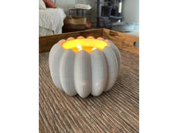 Pumpkin Candle Holder 3d model