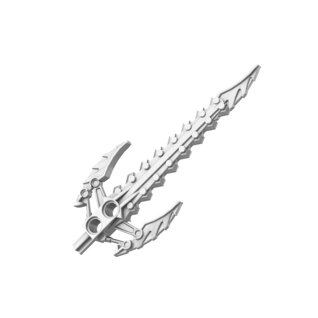 Bionicle - Sawtooth Sai.stl 3d model