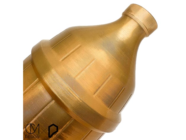 Protopasta Barrel Bottle by CM Design 3d model