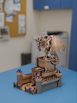 Dragon Dice Tower 3d model