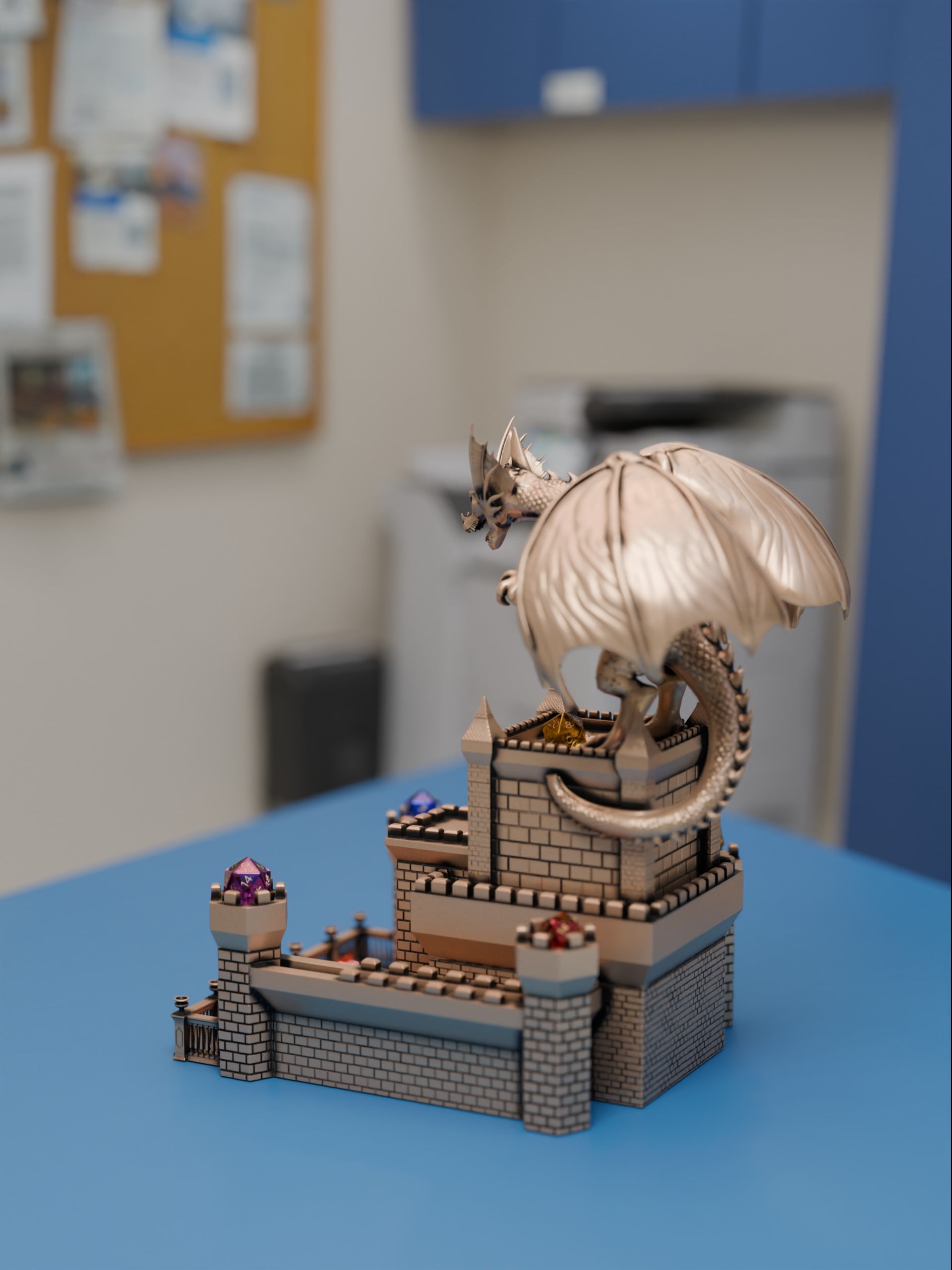 Dragon Dice Tower 3d model