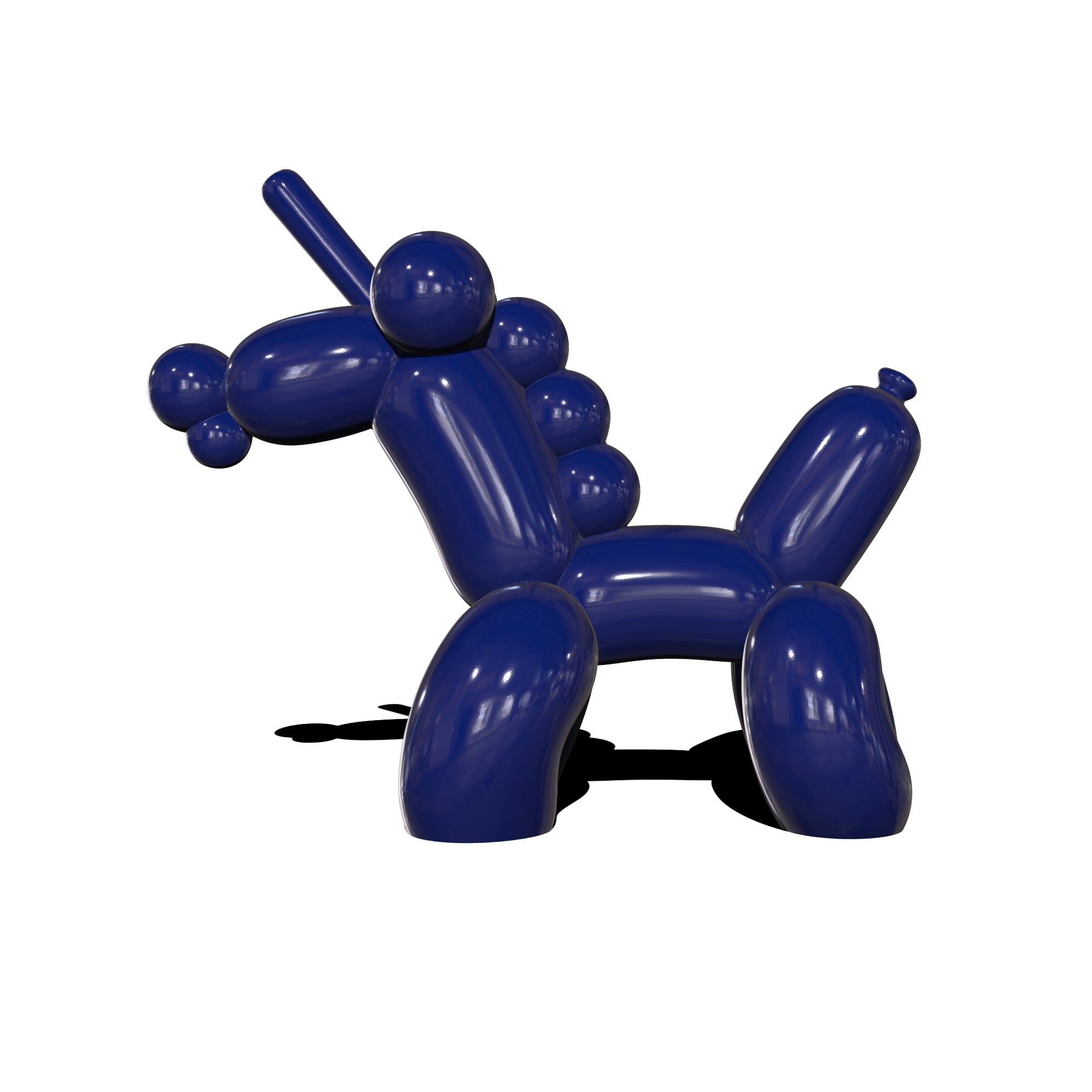 Unicorn Balloon Statue 3d model