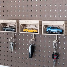 Hot Wheels Garage Key Holder 3d model