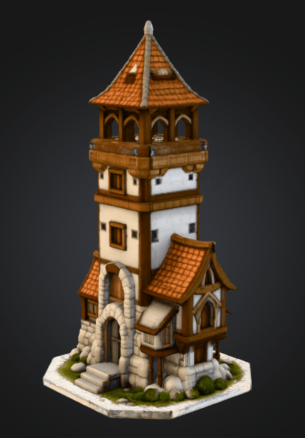 Watch_Tower 3d model