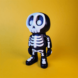 RattleJack - The cute skeleton 3d model