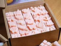 Ceramic Clay Stamp Set – Alphabet & Numbers 3d model