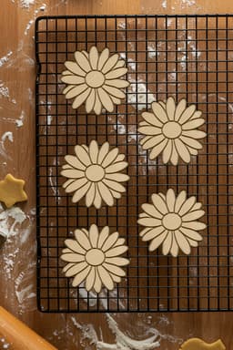 Flower Cookie Cutter, Biscuit Cutter 3d model