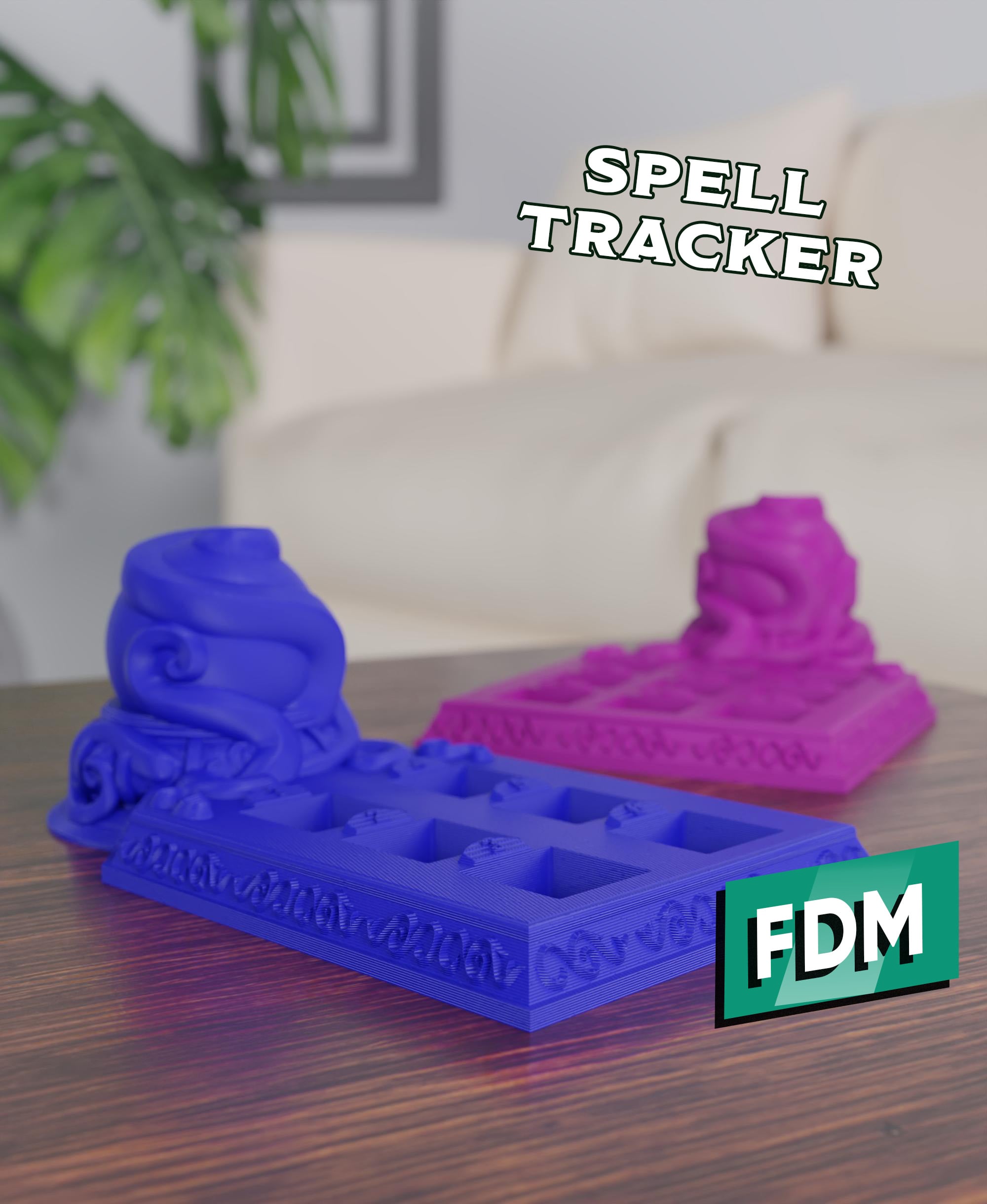 RPG - Spell Tracker 3d model